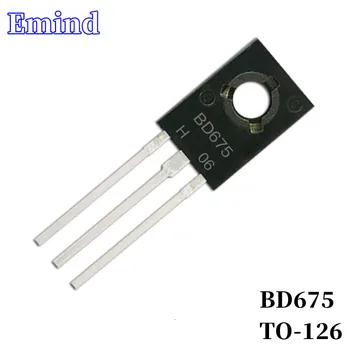 10/20Pcs BD675 DIP Tranzistor NA-126 Typu NPN Bipolárna Zosilňovač Tranzistor 45V/8A