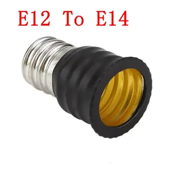 E14 na E12 LED Žiarovka Vzájomnú Konverziu objímky žiaroviek Converter Pätice Adaptéra Lampholders LED Žiarovka Pätica Meniča Adaptér