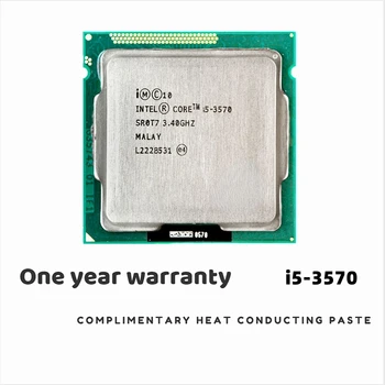 Intel Core i5-3570 i5 3570 3.4 GHz Quad-Core Quad-Niť, CPU Processor 6M 77W LGA 1155