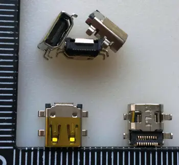 Pre MICRO HDMI TYP D heavyPlate 1.0 samica konektor 19P MINI HDMI hd zásuvka konektor