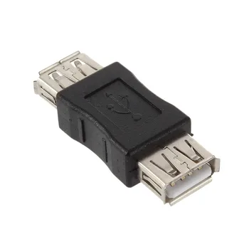 USB 2.0 Typ Ženy, na Ženy Spojka Adaptér Konektor F/F Prevodník